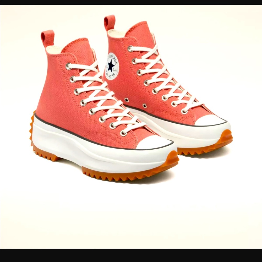 Converse run star hike terracota pink size 10.5 BRAND NEW !!
